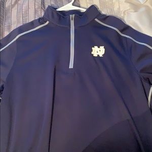 Men’s Under Armour Notre Dame 1/4 ZIP X-Large
